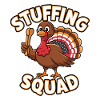 Dinde drôle de Thanksgiving