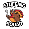 Dinde drôle de Thanksgiving