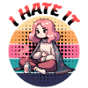 Expression menstruelle Je déteste ça