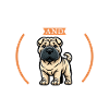 Café et Shar-Pei
