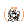 Café et Husky sibérien