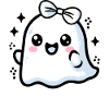 Halloween Ghost Women Girls