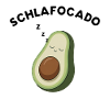 Schlafocado - Fun Avocado Design