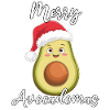 Merry Avocadomas - Funny Avocado