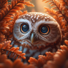 Autumn owl