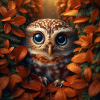 Sneaky owl