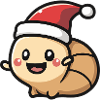 Escargot Noël Mignon