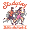 Sprinting Studying Jography Running