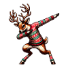 Team Rudolph Merry Christmas Joy