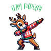 Team Rudolph Merry Christmas Joy