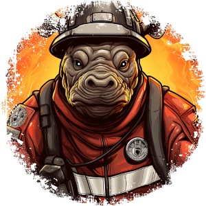 Vigili del fuoco di Ippopotamo