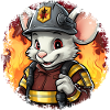 Souris de pompier