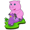 Pig Scooter