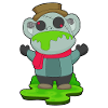 Monkey Halloween Zombie