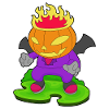 Feu de citrouille d’Halloween