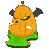 Monster Halloween Pumpkin