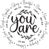 You are enough and strong