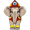 Hero Elephant Firefighter