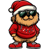 Chow Chow Dog Christmas X-Mas
