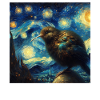 Kiwi Bird Starry Night