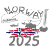 Norge 2025 Sill med berg och älgfiske