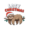 Relaxed Sloth Christmas Mood