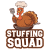 Dinde drôle de Thanksgiving