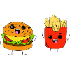 Burger & Fries