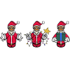 Merry Christmas Santa Clauses