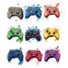 Bunte Controller für Gamer