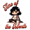 Menstruation Time of Month Illustration