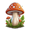 Toadstool brings good luck