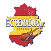 Extremadura Spain Region Map Souvenir