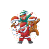 Santa Claus Christmas presents