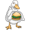 Duck Cheeseburger