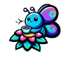 Fluttering Through Life Coffee Butterfly