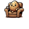 Just Couch Potato-ing Funny Potato