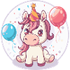Horse Birthday Comic