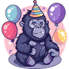 Gorilla Birthday Comic