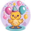 Chicken Birthday Comic