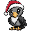 Harpy Bird Christmas Cute