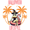 Halloween Lifestyle Beach Witch