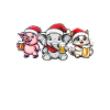 Christmas Party Crew Beer Animals