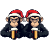 Monkey Christmas Team