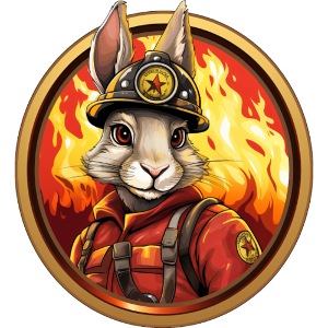 Coniglio Vigili del Fuoco
