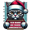 Santa Claus Funny Cats Christmas