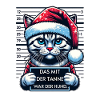 Santa Claus Funny Cats Christmas
