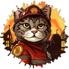 Fire Brigade Cat