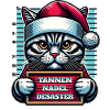 Santa Claus Funny Cats Christmas