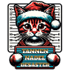 Santa Claus Funny Cats Christmas